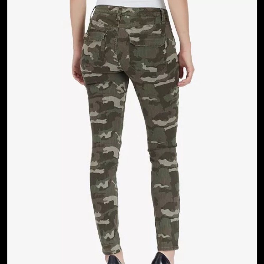 William Rast Cargo Jane Skinny Camo Pants Size 26 Camoflauge